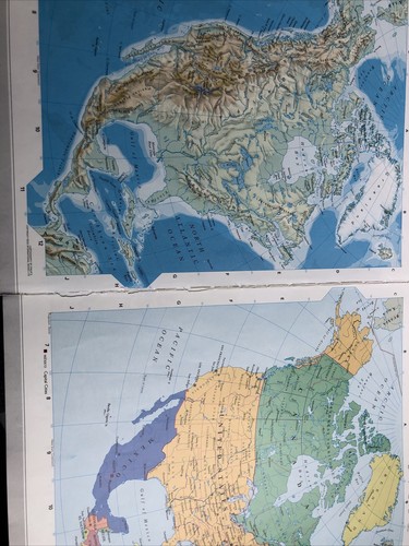 1996 mappa del nord america - mappa,