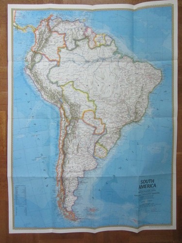 Sud america1972 mappa - sud,