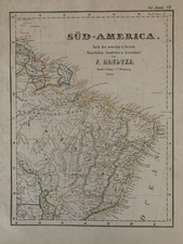 1854 Nord-Est Sud America