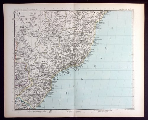 Sud america brasile mappa - sud, america,