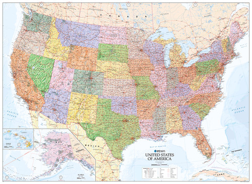 Map america united states - of, america,