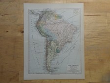 Orig.(1897) Litografia Mappa