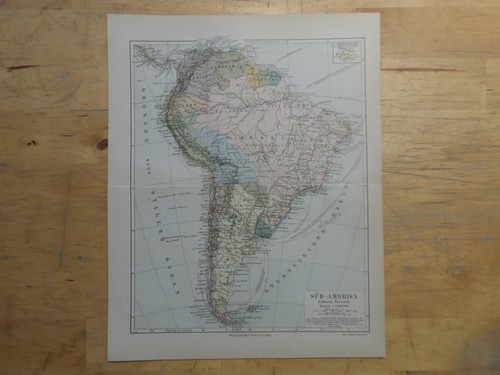 Orig litografia mappa - litografia,
