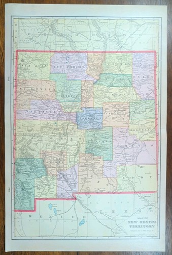 Mappa vintage 1907 nuovo - mappa,