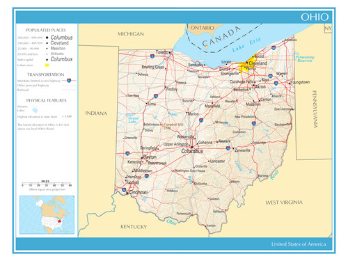 Mappa dello stato - mappa,