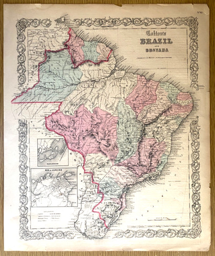 1855 brasile guyana - 1855,