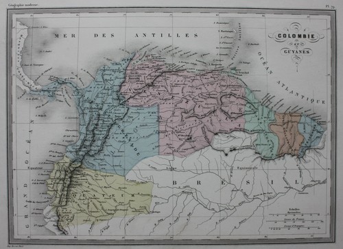 Sud america colombia guyana - america,,