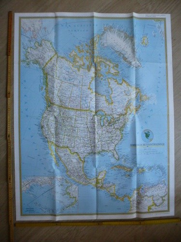Cartina america settentrionale - cartina,