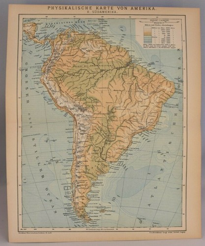 Rara mappa geologica - del, sud
