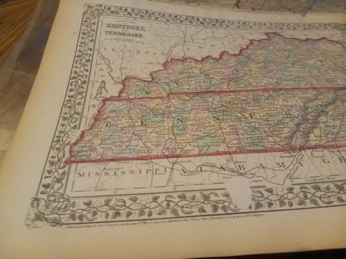 1874 mappe mitchell del - mappe, di