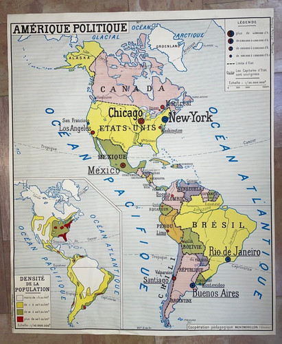 America densità popolazione - america,