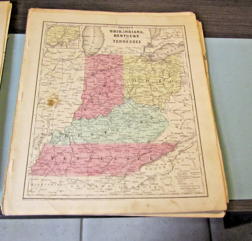 Mappa colton indiana ohio - mappa,