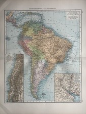 Mappa antica originale Sud