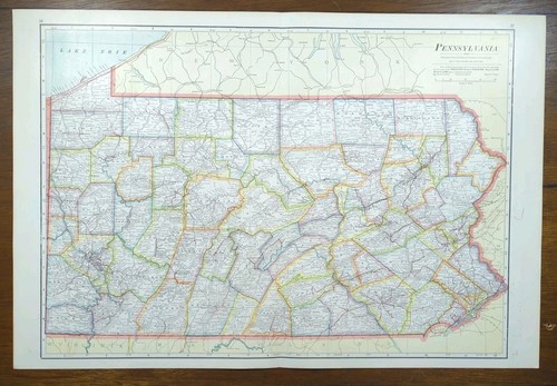 Mappa vintage 1911