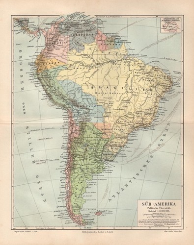 Mappa politica del - , sud