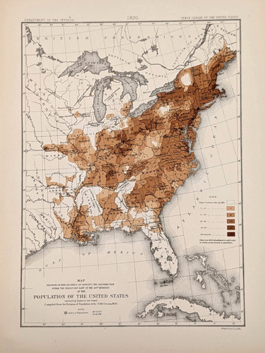 1830 stati uniti territorio - stati,