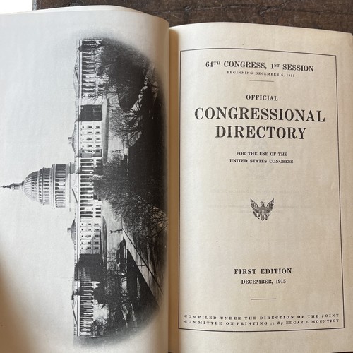 Congressional directory 64th - congressional,