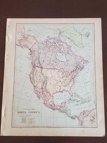 1877 mappa colorata - 1877,