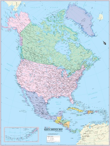 Cool owl maps poster mappa - cool,