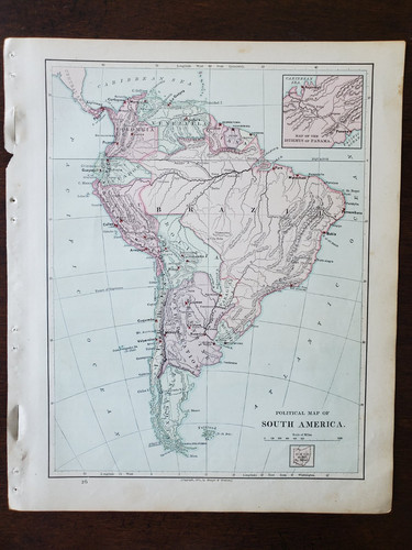 1877 mappa colorata - mappa, "mappa