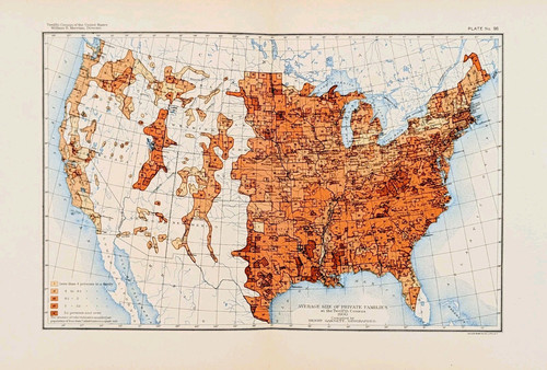 1900 stati uniti mappa - 1900,