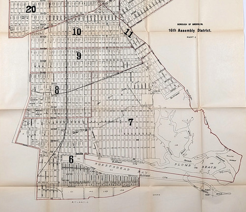 1914 brighton mappa - brighton,