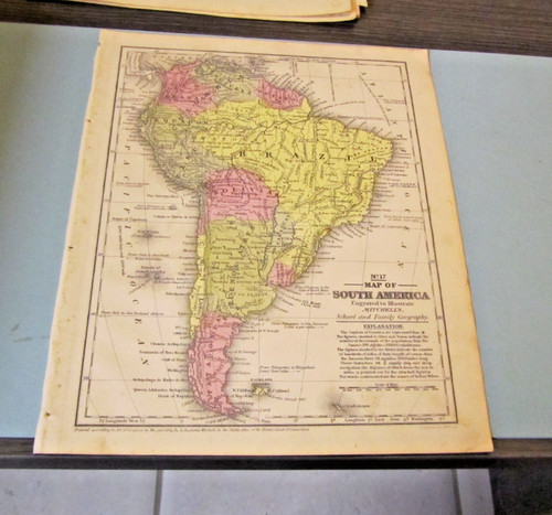 1839 mitchell mappa - 1839,