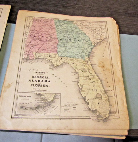 Mappa colton florida georgia - mappa,