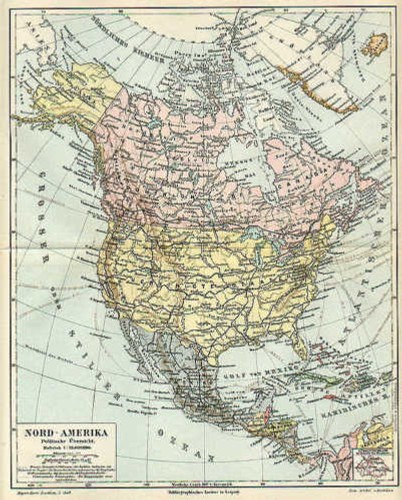 America usa stati uniti mappa - america,