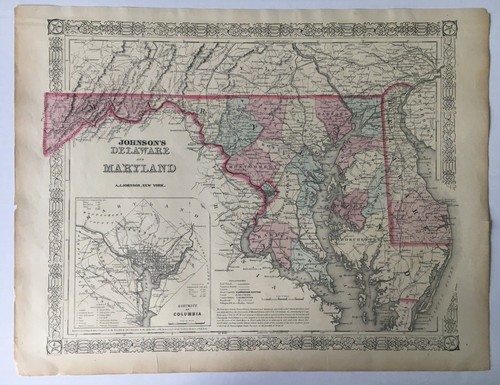 Mappa epoca originale ca - originale,