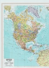 Cartina Geografica America del