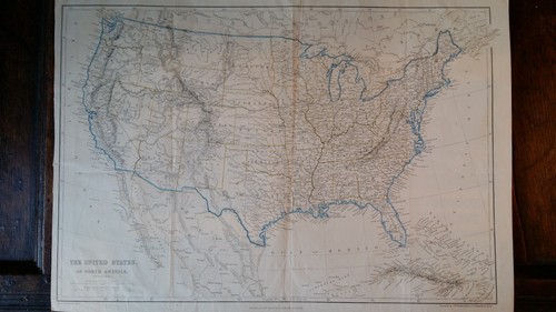 1870 originale grande mappa - 1870'originale,